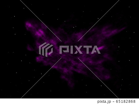 Constellation in the cosmic nebula and the smoke is stellar. 65182868