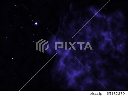 Constellation in the cosmic nebula and the smoke is stellar. 65182870