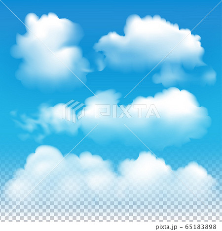 空 雲 自然のイラスト素材 6518