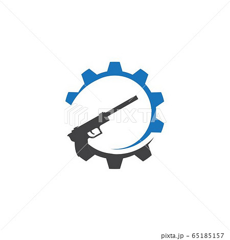 Gun Illustration Template vector icon 65185157