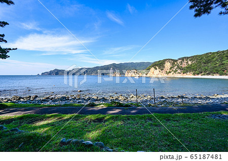黄金崎公園から望む西伊豆の海 65187481