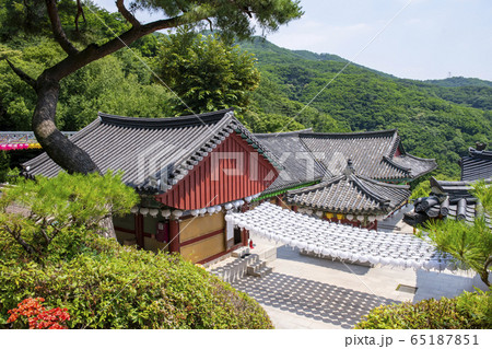 寺院 風景 建物 65187851