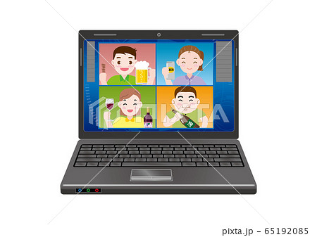 オンライン飲み会 オンライン飲み会 65192085