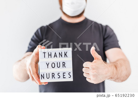 Thank your nurses concept Thank your nurses concept 65192230