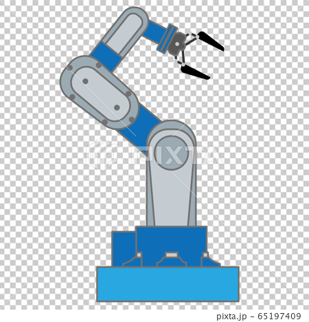Robot Arm Illustration Parts Stock Illustration