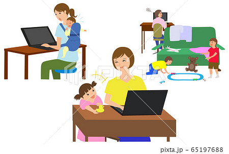 テレワーク 65197688