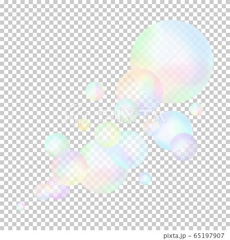 シャボン玉（ベクター版） 65197907