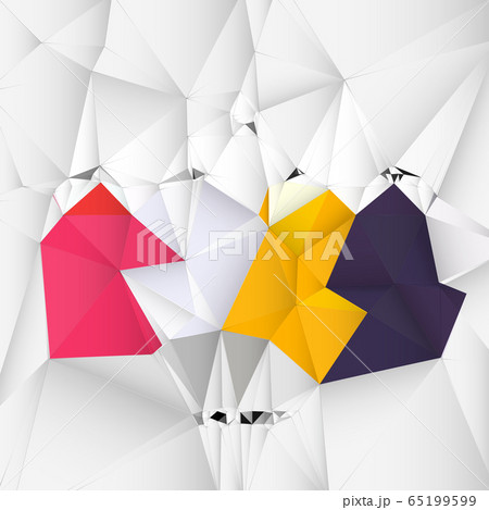 Illustration modern abstract polygon shape for wallpaper background. Vector image of graphic design geometric pattern Illustration modern abstract polygon shape for wallpaper background. Vector image of graphic design geometric pattern 65199599