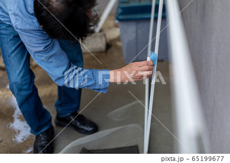 網戸の張替え　DIY　洗い 65199677