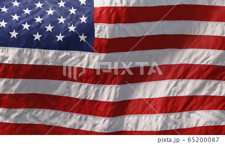 Background made of American flag waving in the wind. 3D Background made of American flag waving in the wind. 3D 65200087