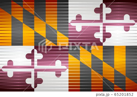 Shiny Grunge flag of the Maryland 65201852