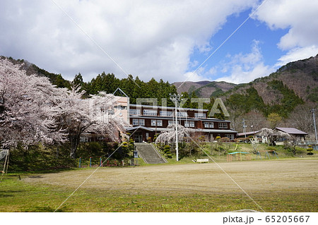 満開の岩泉二升石小学校跡 満開の岩泉二升石小学校跡 65205667