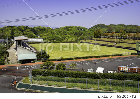 湯郷温泉　岡山県美作ラグビー・サッカー場　岡山県美作市 65205782