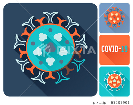 Vector illustration concept of Coronavirus infection. Vector illustration concept of Coronavirus infection. 65205901