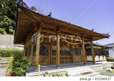湯郷温泉 湯神社 社殿 岡山県美作市 湯郷温泉 湯神社 社殿 岡山県美作市 65206017