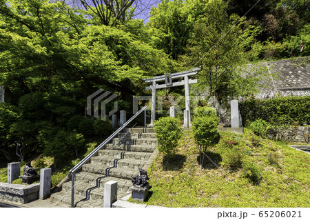 湯郷温泉 湯神社 天満宮 岡山県美作市 湯郷温泉 湯神社 天満宮 岡山県美作市 65206021