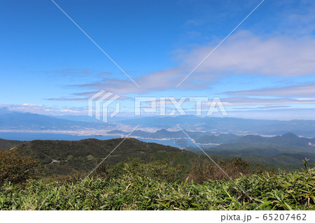 達磨山から見た沼津市方面の眺望（静岡県） 65207462