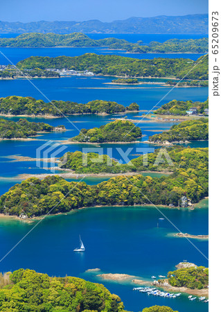長崎_九十九島の絶景(石岳展望台) 長崎_九十九島の絶景(石岳展望台) 65209673