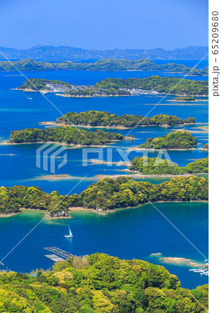 長崎_九十九島の絶景（石岳展望台） 65209680