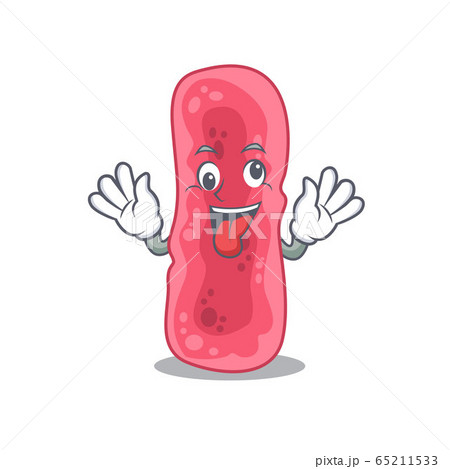 A cartoon design of shigella sonnei having a crazy face A cartoon design of shigella sonnei having a crazy face 65211533