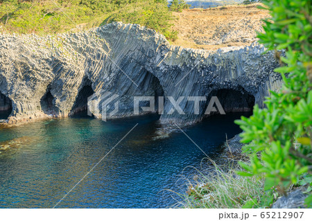 佐賀_七ツ釜の柱状節理 65212907