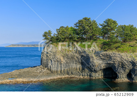 佐賀_七ツ釜の柱状節理 65212909