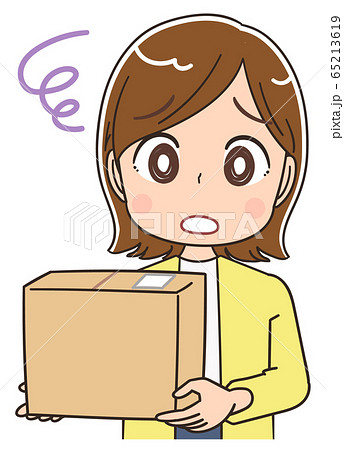 宅配 配達 荷物 通販 届く イラスト 宅配 配達 荷物 通販 届く イラスト 65213619