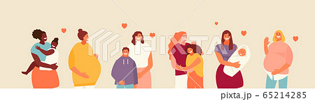 Mothers with children and pregnant women Mothers with children and pregnant women 65214285