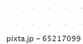 ジグザグと水玉のシームレス背景素材 65217099