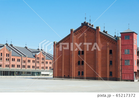 Red Brick Warehouse in yokohama, japan 65217372