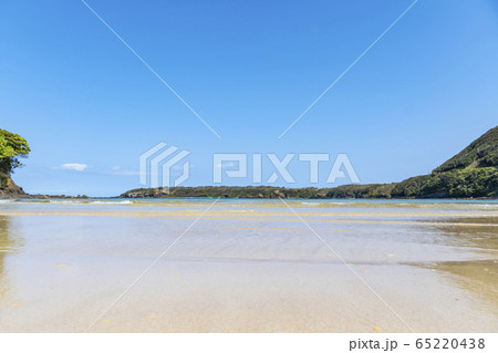 長崎県 対馬 三宇田浜海水浴場 長崎県 対馬 三宇田浜海水浴場 65220438