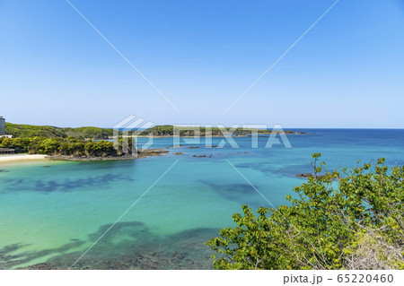 長崎県 対馬 三宇田浜海水浴場 長崎県 対馬 三宇田浜海水浴場 65220460