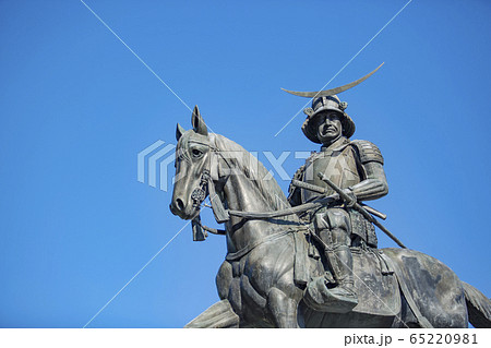 伊達政宗騎馬像　青葉城址　仙台市 65220981