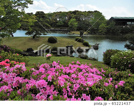 大阪府吹田市千里万博公園の日本庭園 大阪府吹田市千里万博公園の日本庭園 65221437