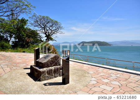 金印公園 福岡市志賀島 歴史ロマン 博多湾 金印公園から能古島を望む 金印公園 福岡市志賀島 歴史ロマン 博多湾 金印公園から能古島を望む 65221680