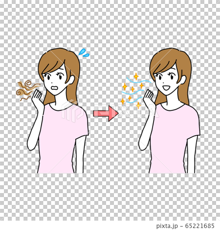 口臭　女性 65221685