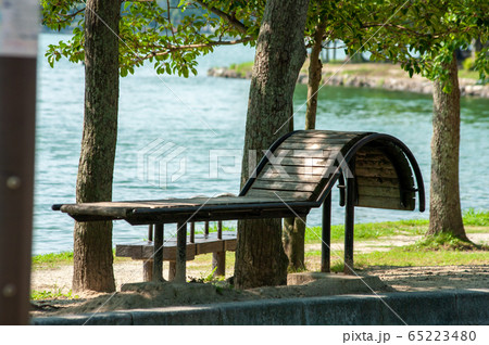 大濠公園のベンチ 大濠公園のベンチ 65223480