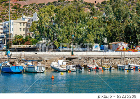 The picturesque promenade of Loutraki Bay, Greece, The picturesque promenade of Loutraki Bay, Greece, 65225509