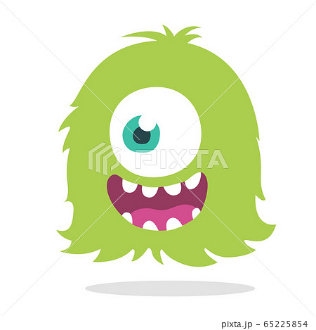 Cute cartoon monster. Vector illustration. Halloween design Cute cartoon monster. Vector illustration. Halloween design 65225854