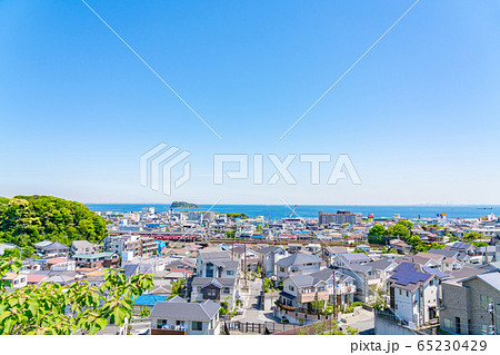 【神奈川県】横須賀の街並み 65230429