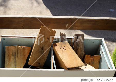 in the courtyard of the house are chopped firewood for a cold winter in northern Israel in the courtyard of the house are chopped firewood for a cold winter in northern Israel 65233577