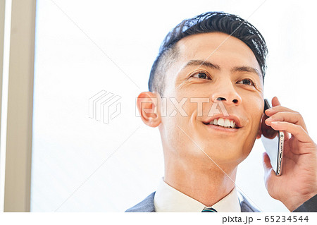 電話をするビジネスマン 65234544
