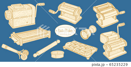 Pasta equipment for cooking italian food 65235229