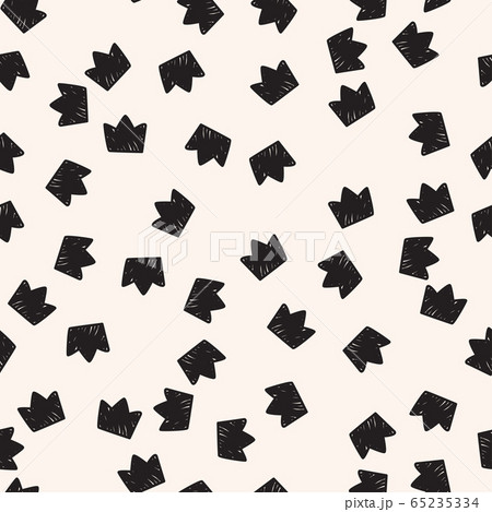 Black crowns vector background. Simple graphic background. Black crowns vector background. Simple graphic background. 65235334