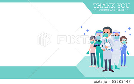 About covid19_doctor nurse formation template 65235447