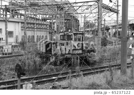 浜川崎駅に留置されているモーターカー 浜川崎駅に留置されているモーターカー 65237122
