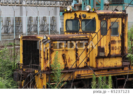 浜川崎駅に留置されているモーターカー 65237123