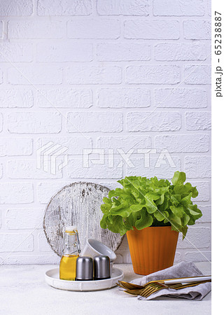 Modern kitchen in Scandinavian style Modern kitchen in Scandinavian style 65238887
