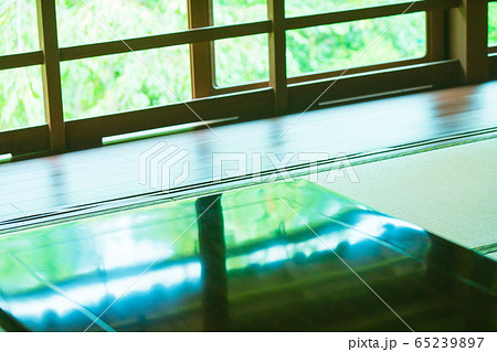 滋賀県大津市坂本にある元里坊　旧竹林院にある新緑を撮影 65239897