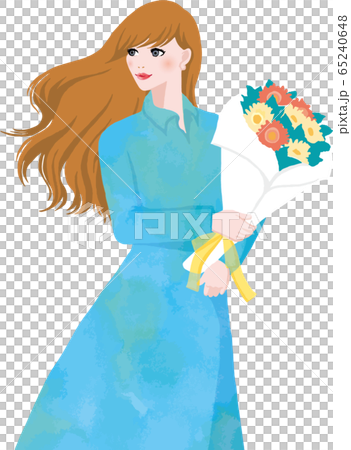 花束 女生 女孩 65240648